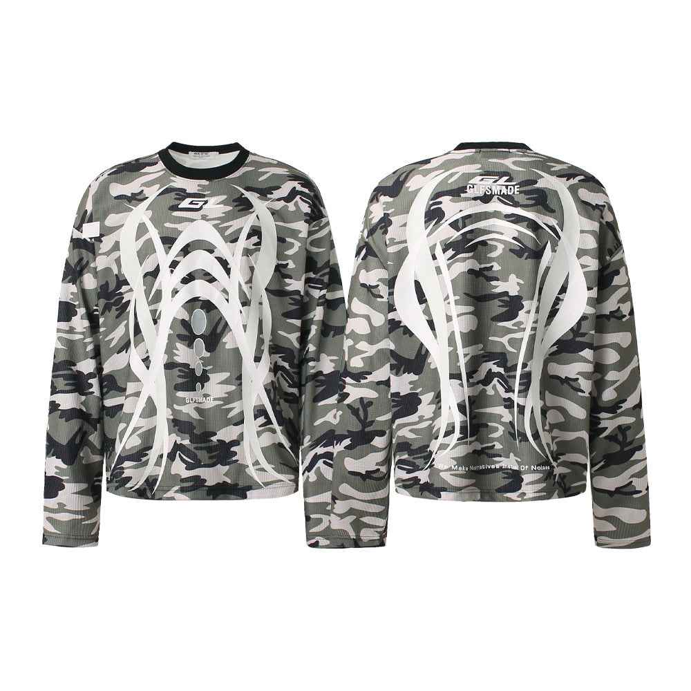 Camo 'Ghost' Breathable Long Sleeve Sweatshirt