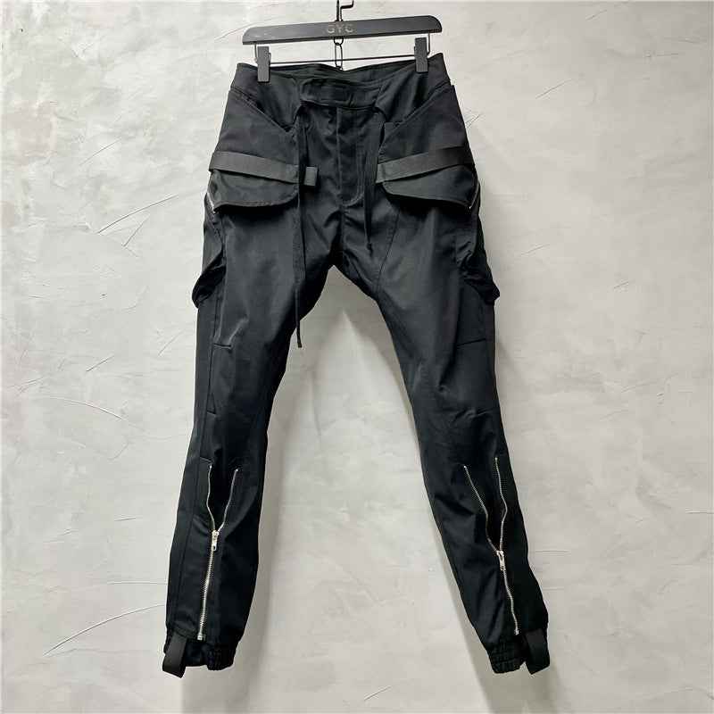 Dark Obsidian Cargo Pants V1
