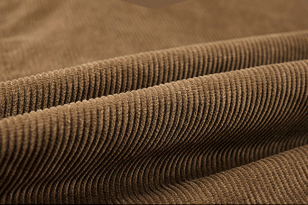 Corduroy Fleece Lined Cotton Trucker Jacket