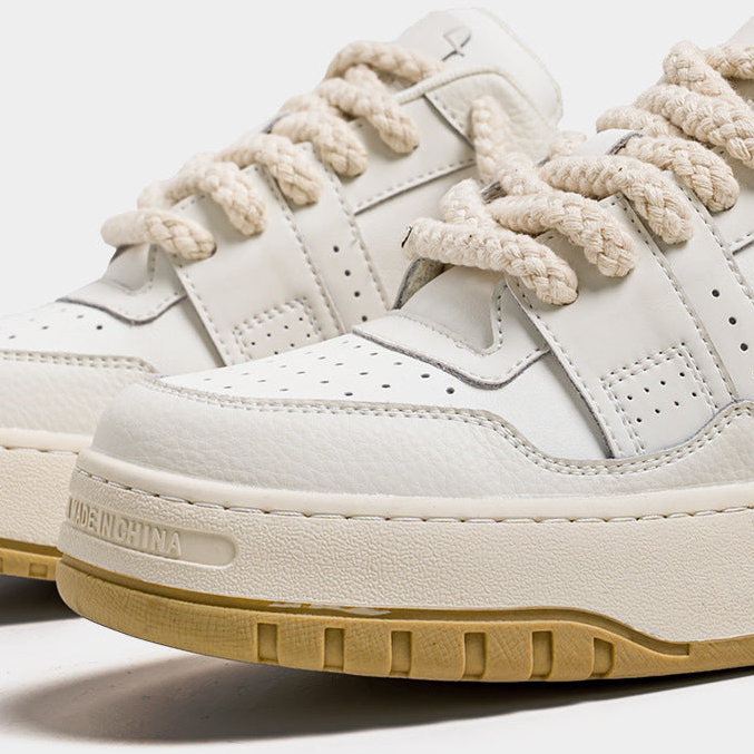 Rope Court Low - Beige White
