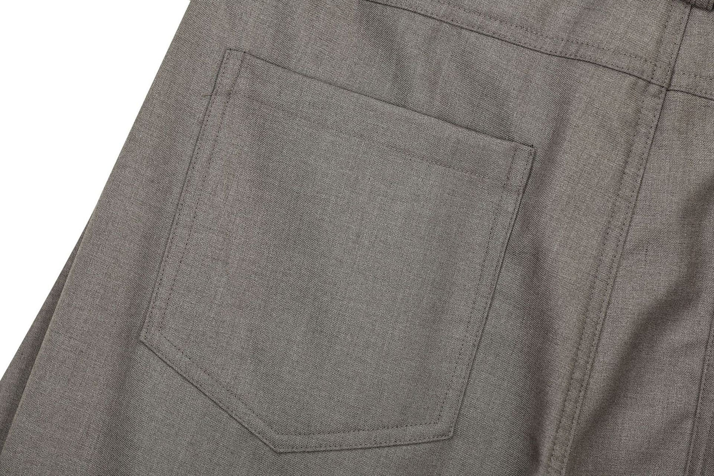 Retro Chic Pleated Relaxed Fit Trousers
