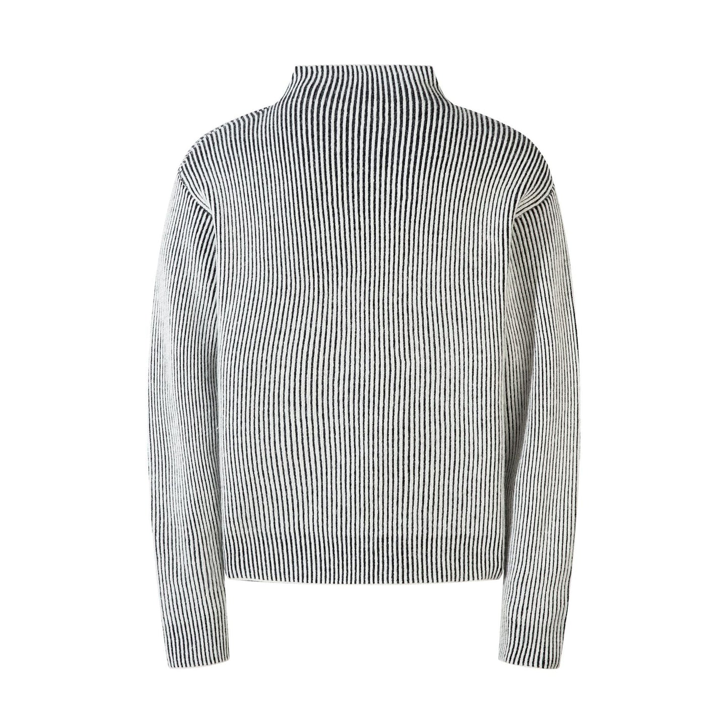 Reversible Retro Turtleneck Sweatshirt