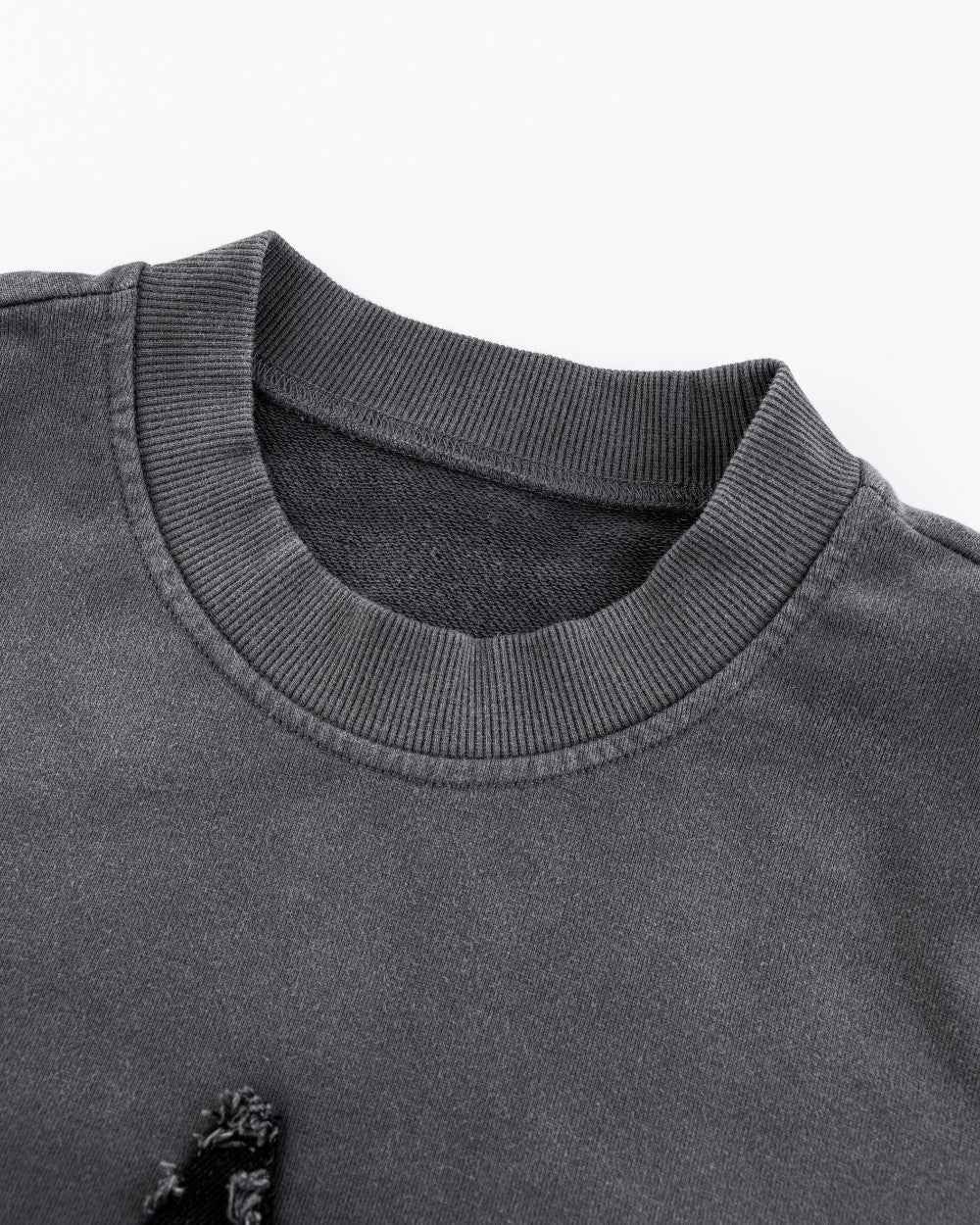 Structure Stitched 'Edge Star' Sweatshirt