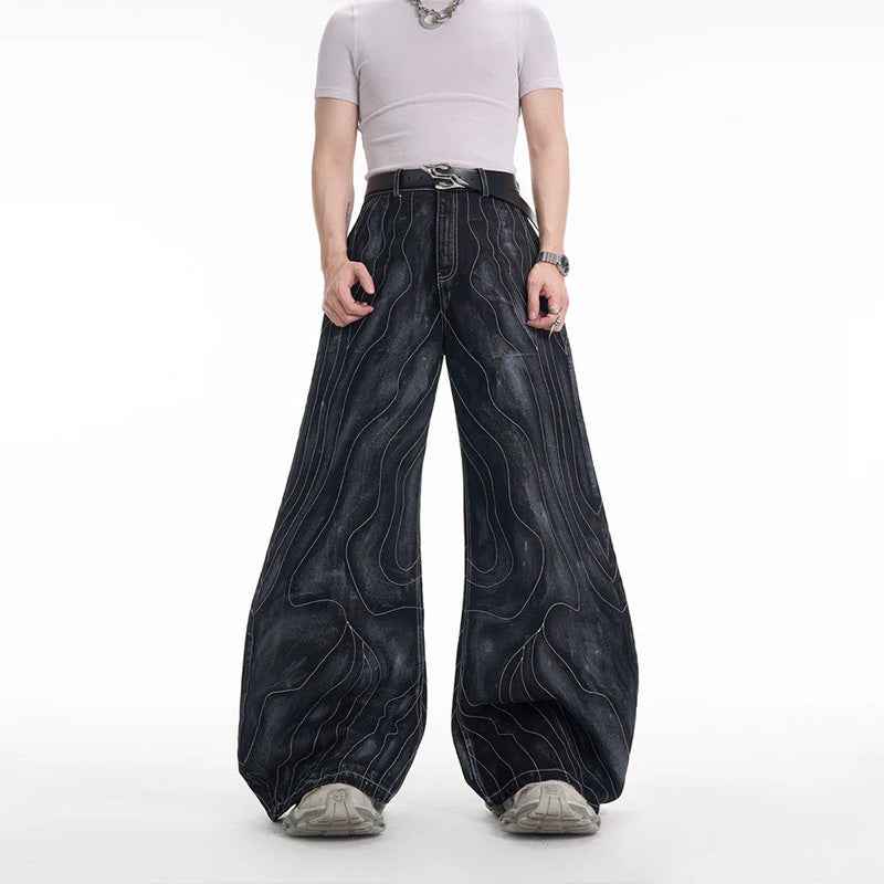 Onyx Flared Denim Pants