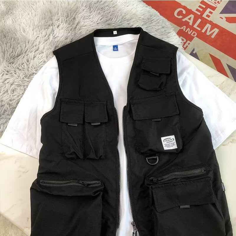 Versatile Outdoor T-Shirt + Vest Set