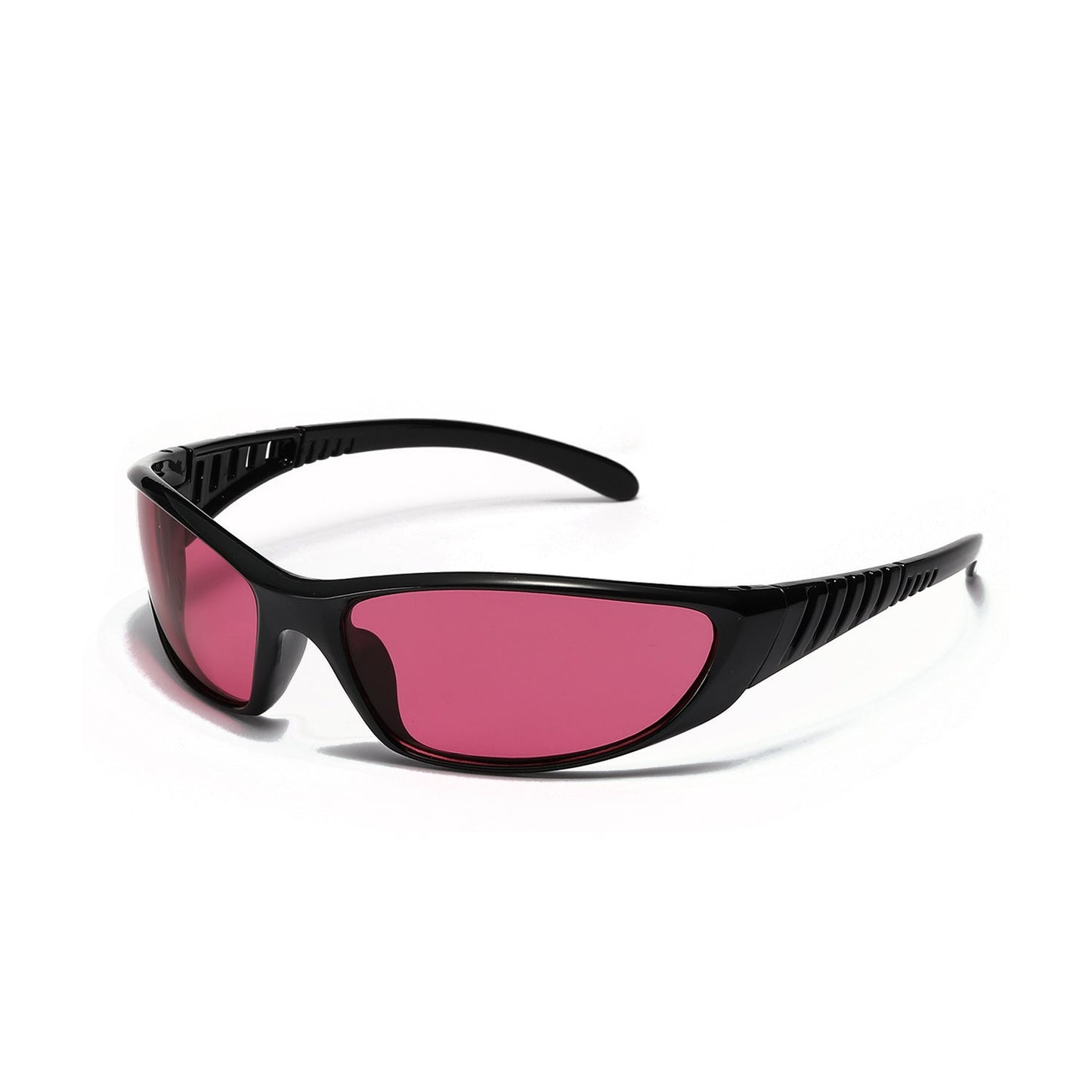 Y2K Silver Futuristic Cutout Sunglasses