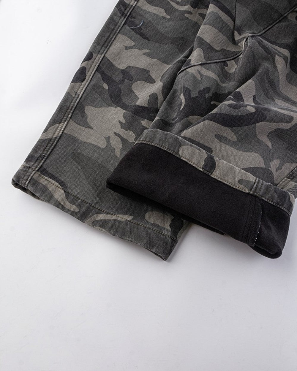 Baggy Ash Grey Camo Jeans