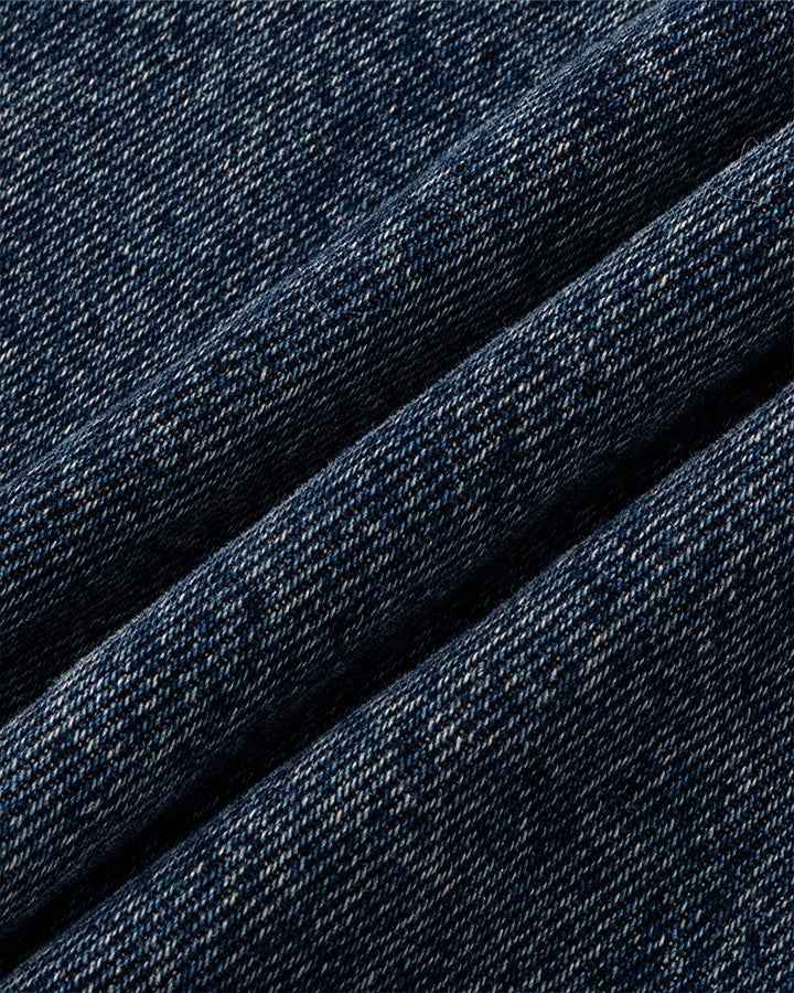 Baggy Loose Fit Blue Panel Jeans