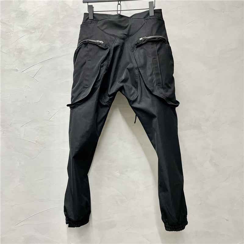 Dark Obsidian Cargo Pants V1
