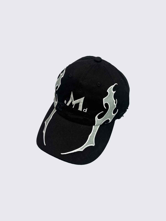 Distressed 'Mist' Baseball Cap