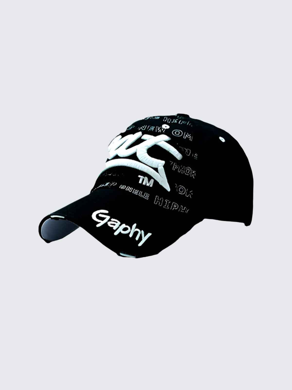 Bat Gaphy Distressed Baseball Cap (15 Colours)