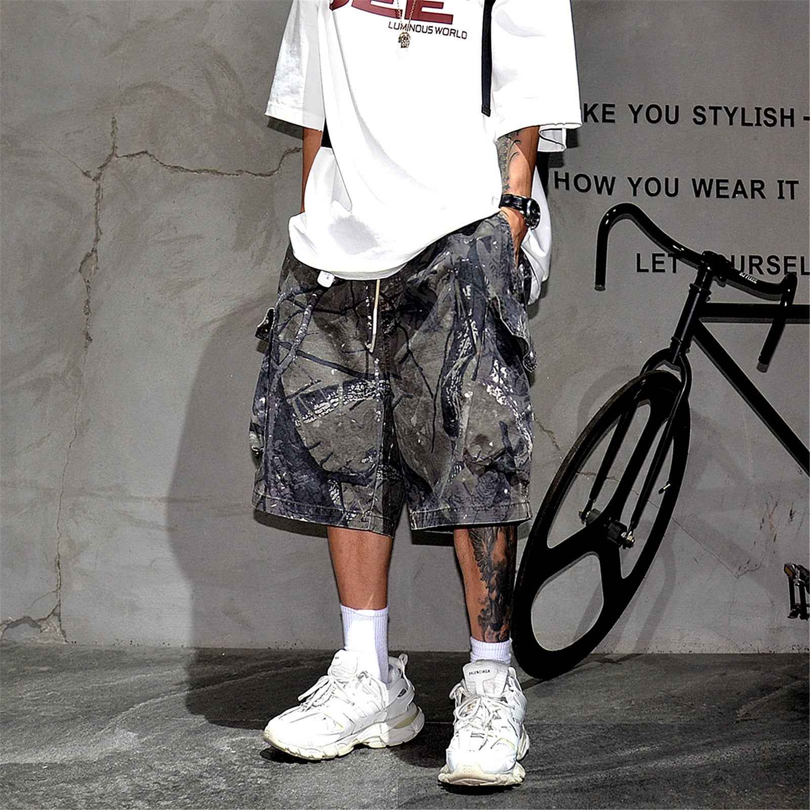 Terrain Camo Cargo Shorts
