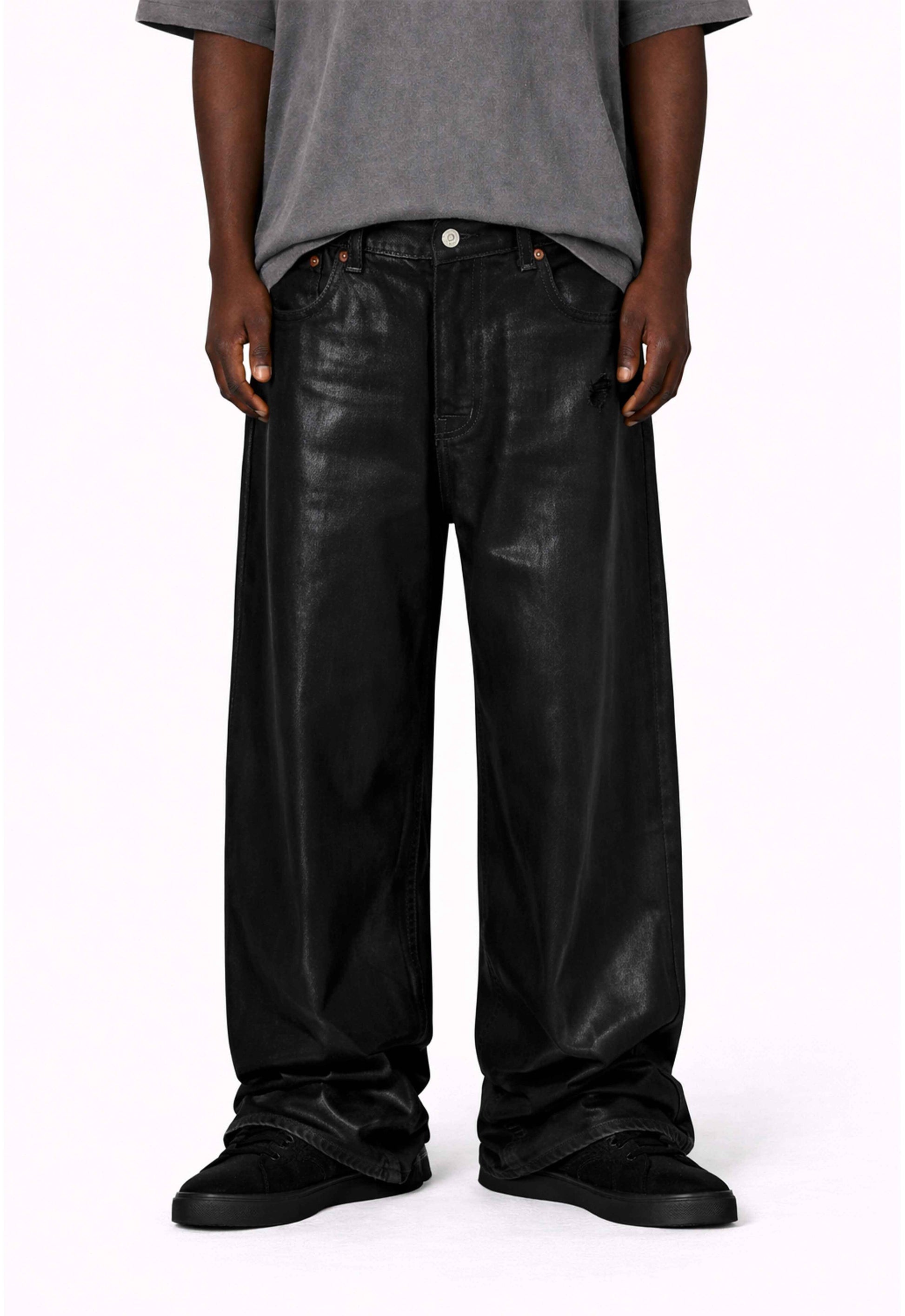 JUMBO WAXED DENIM