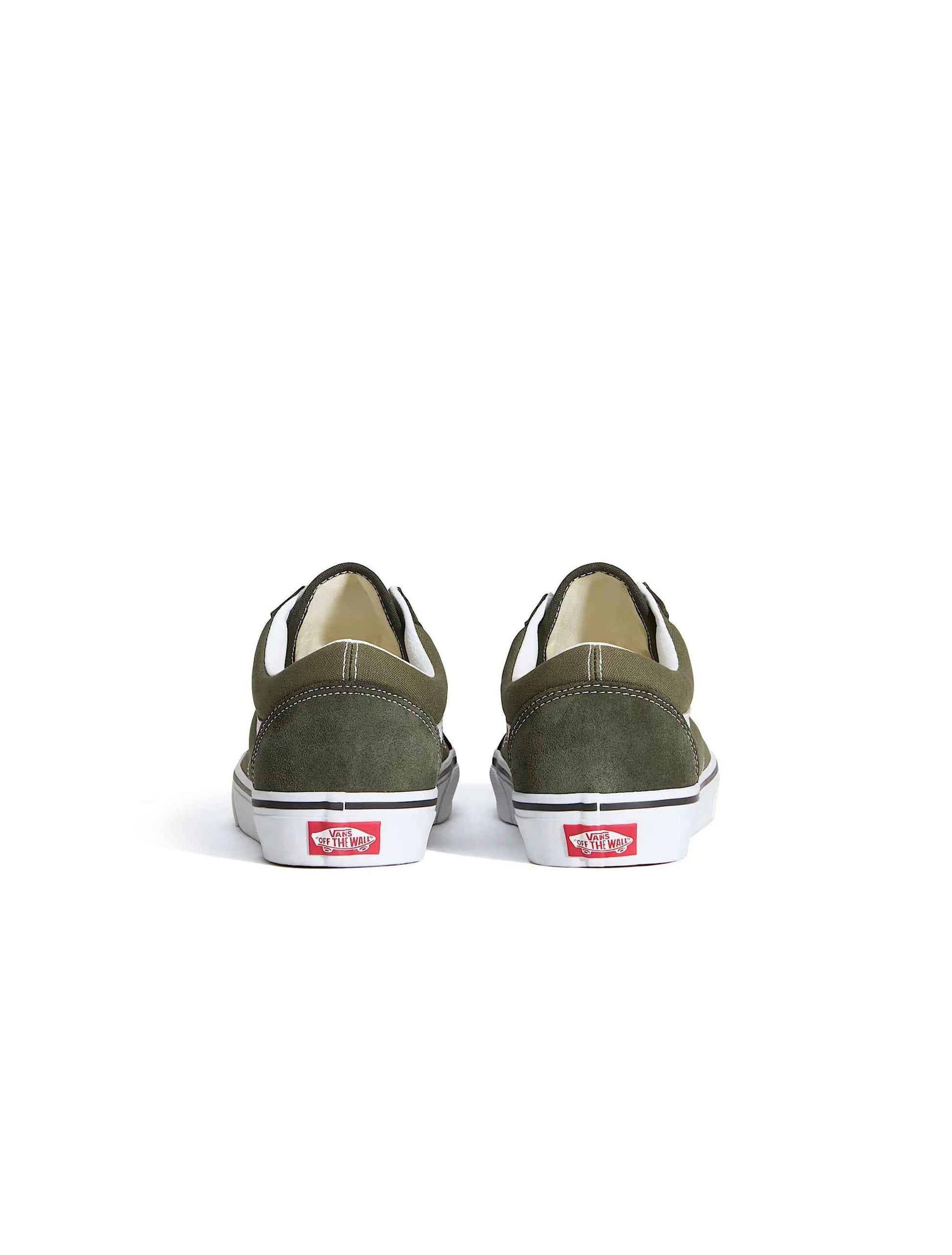 Vans Big Kids Old Skool - Obsidian/Fern