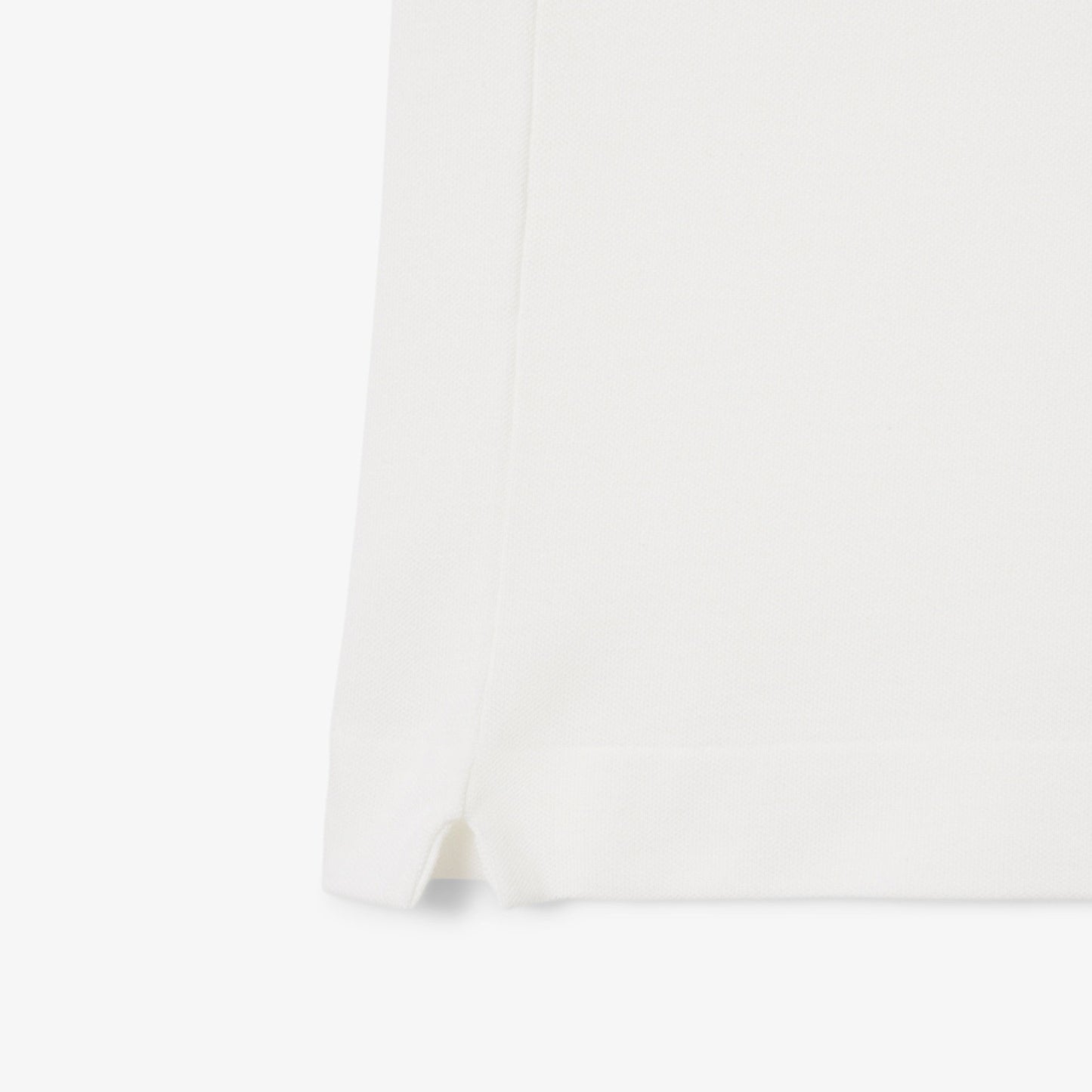 Lacoste Mens Light Pique Polo - White