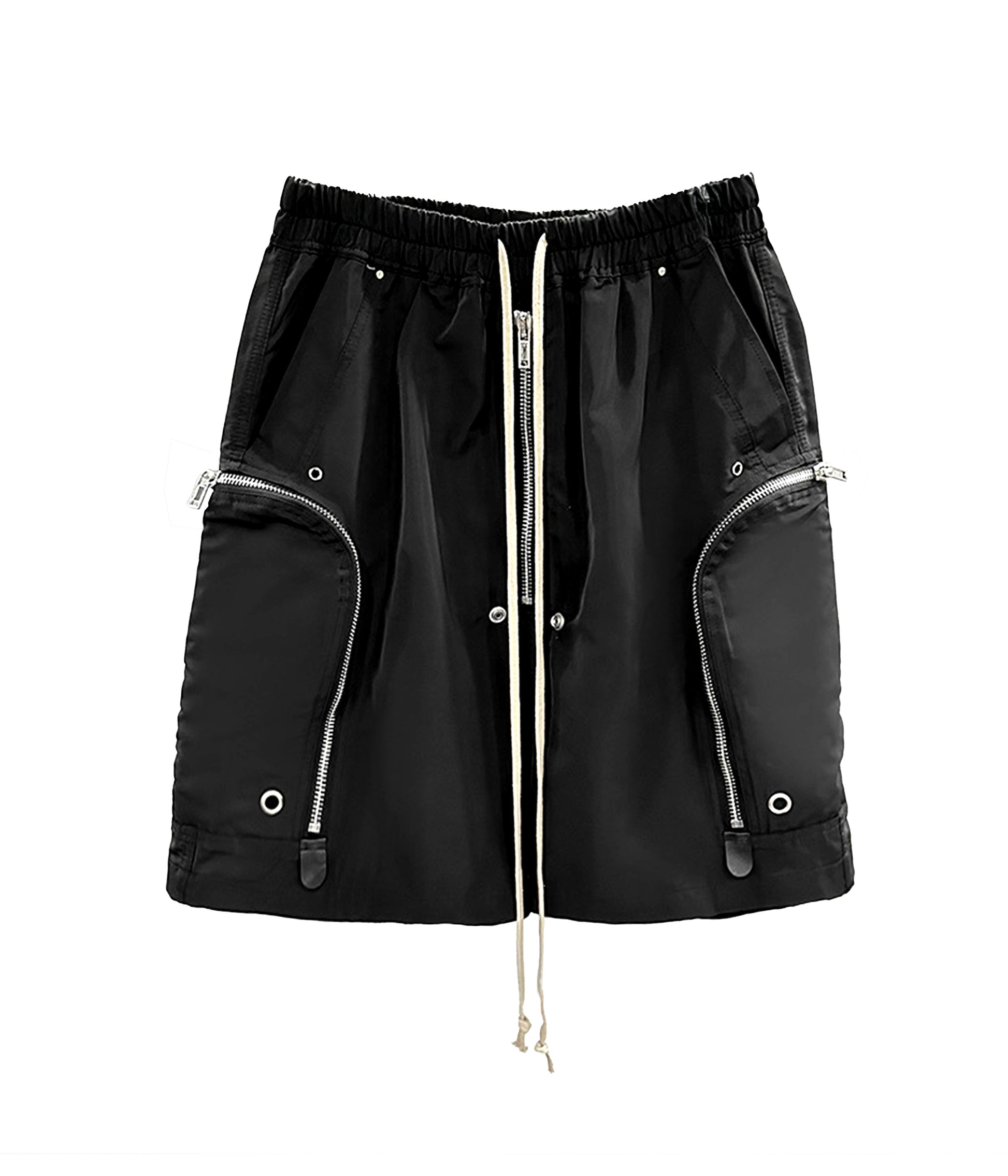 RAPTURE ZIP SHORTS - JUSTLUXURY