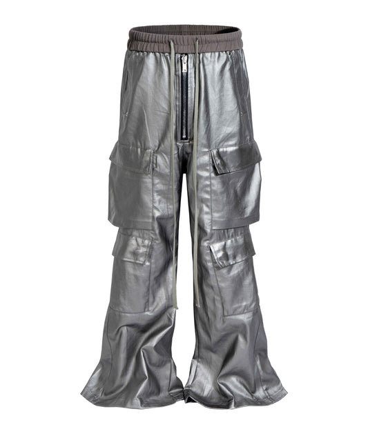 METTALIC FLOW CARGO PANTS (UNISEX)