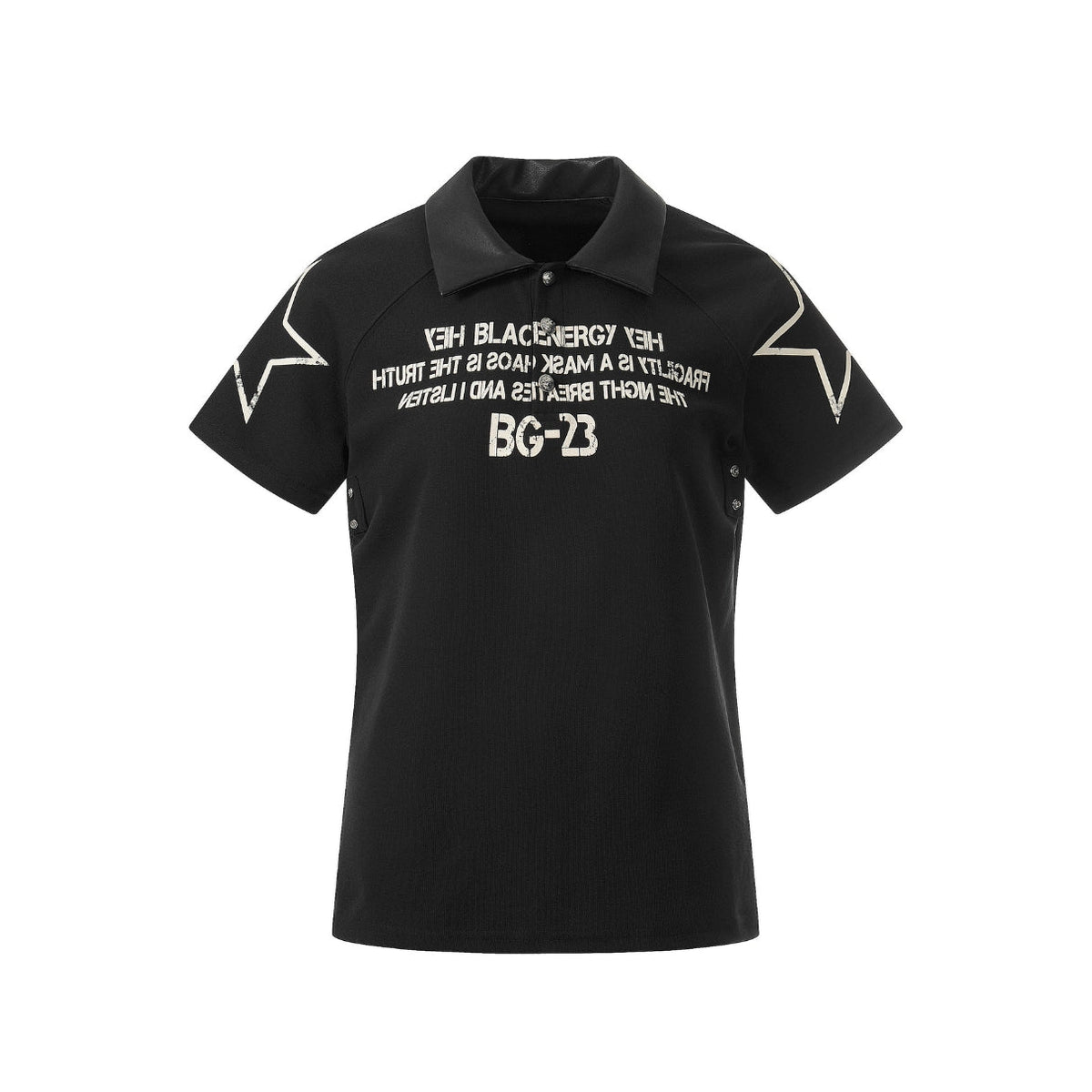 Phantom Cross Graphic Polo T-Shirt