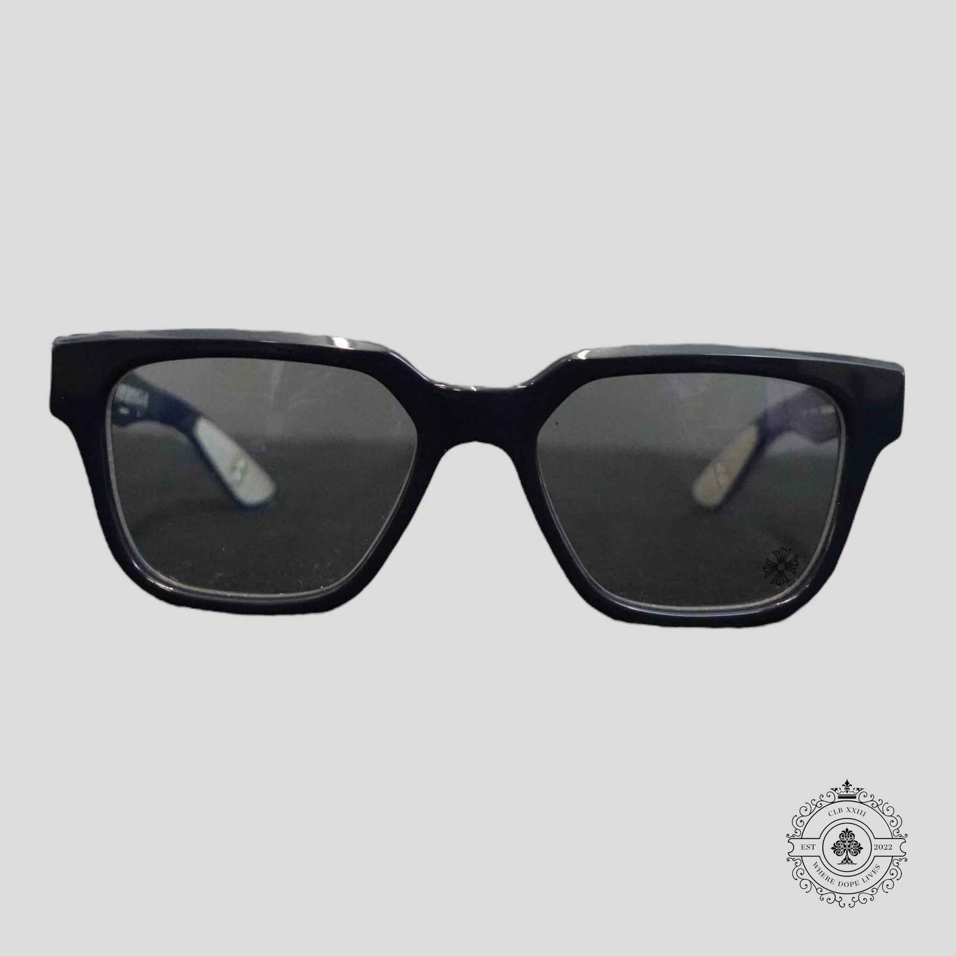 Chrome Hearts Vagillionaire II Glasses in Blue/Silver