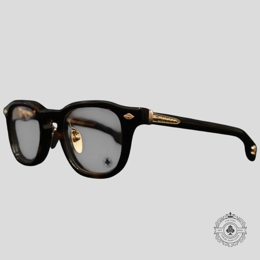 Chrome Hearts Chirp Chirp-A Sunglasses in Tortoise/Gold