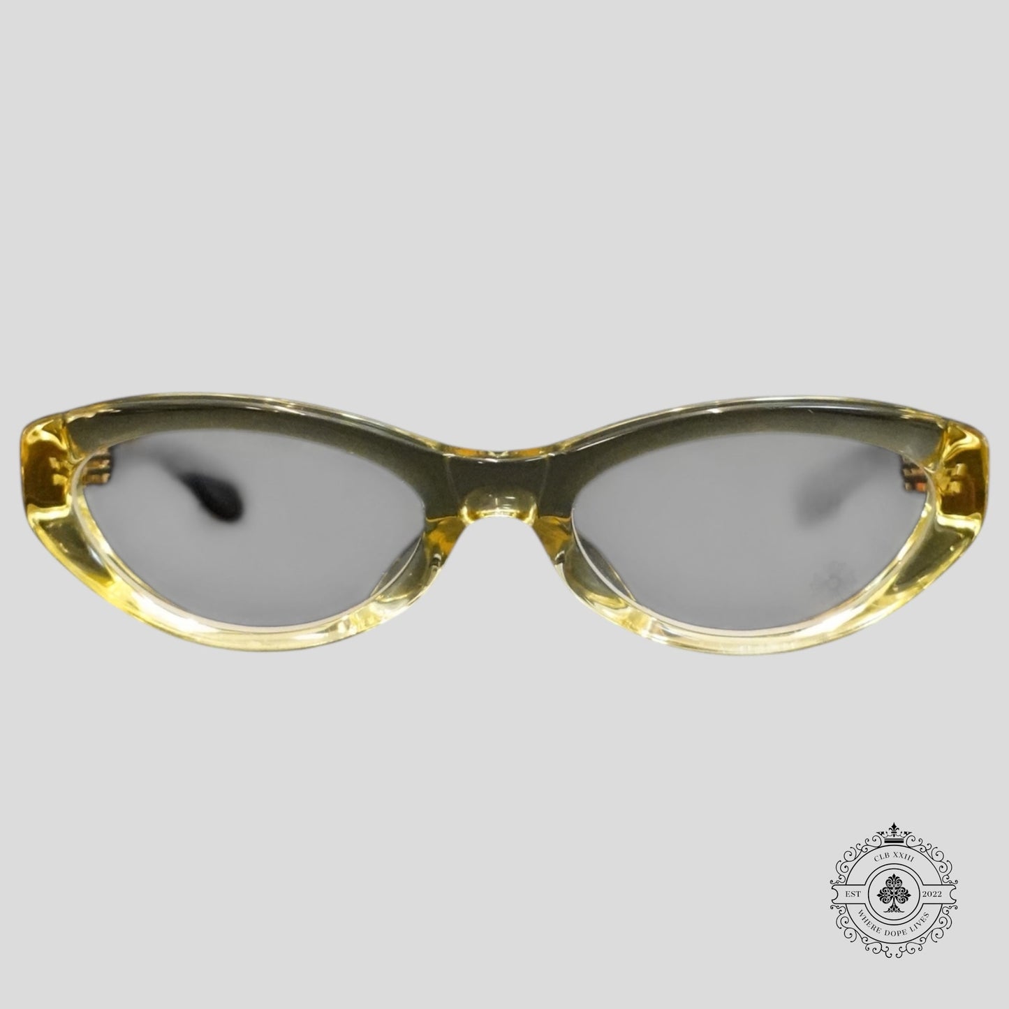 Chrome Hearts Blaster-A Glasses in Tortoise Shell/Gold