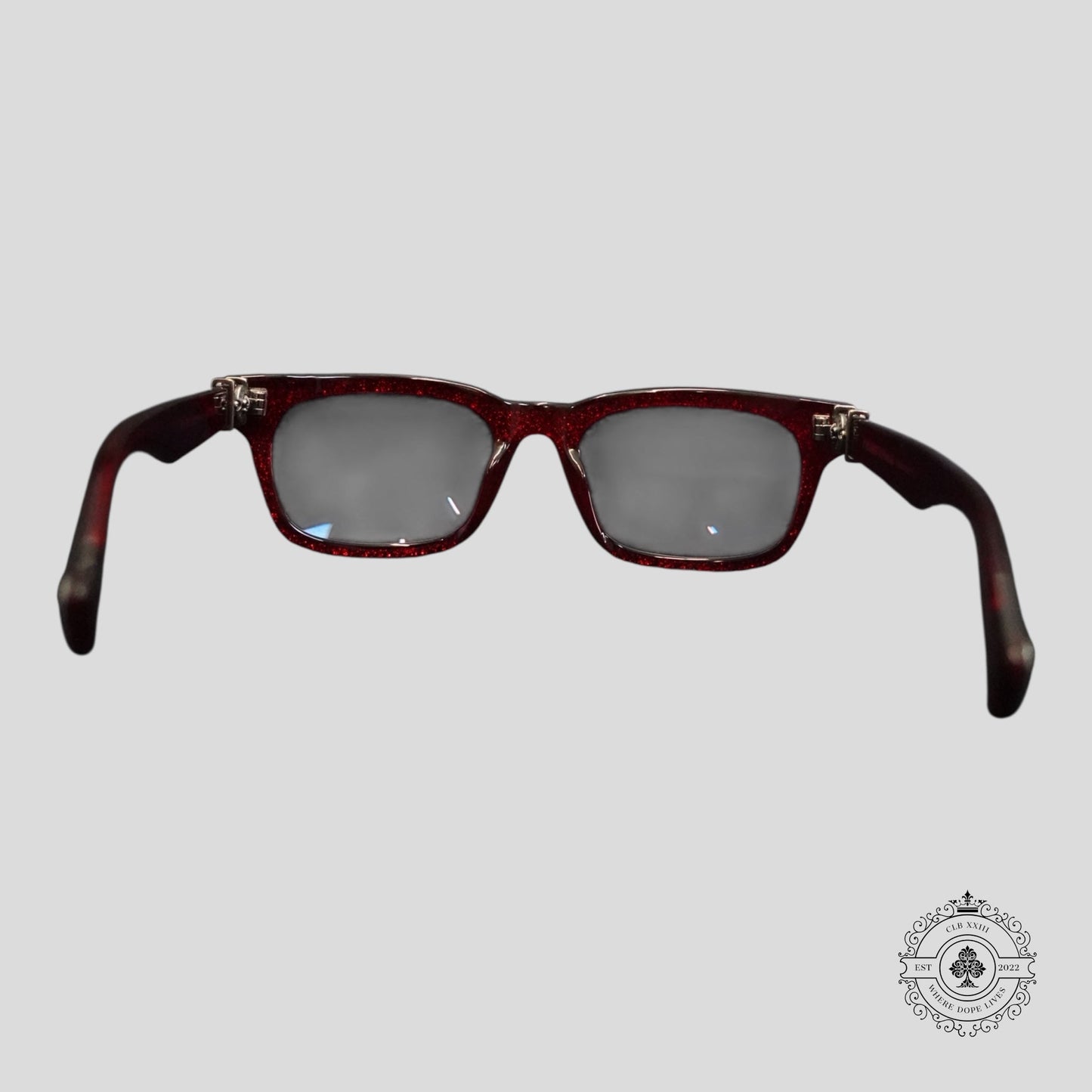 Chrome Hearts Gittin Any? Glasses in Red/Silver