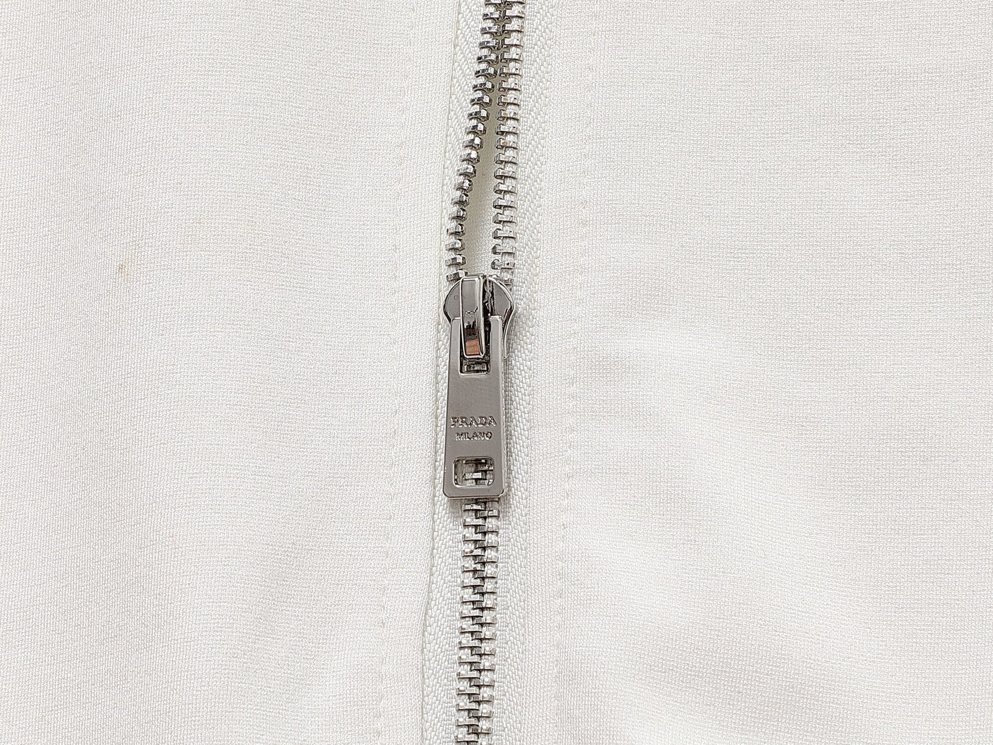 Prada Milano Logo Side Band Technical Jersey Tracksuit White CUSTOM