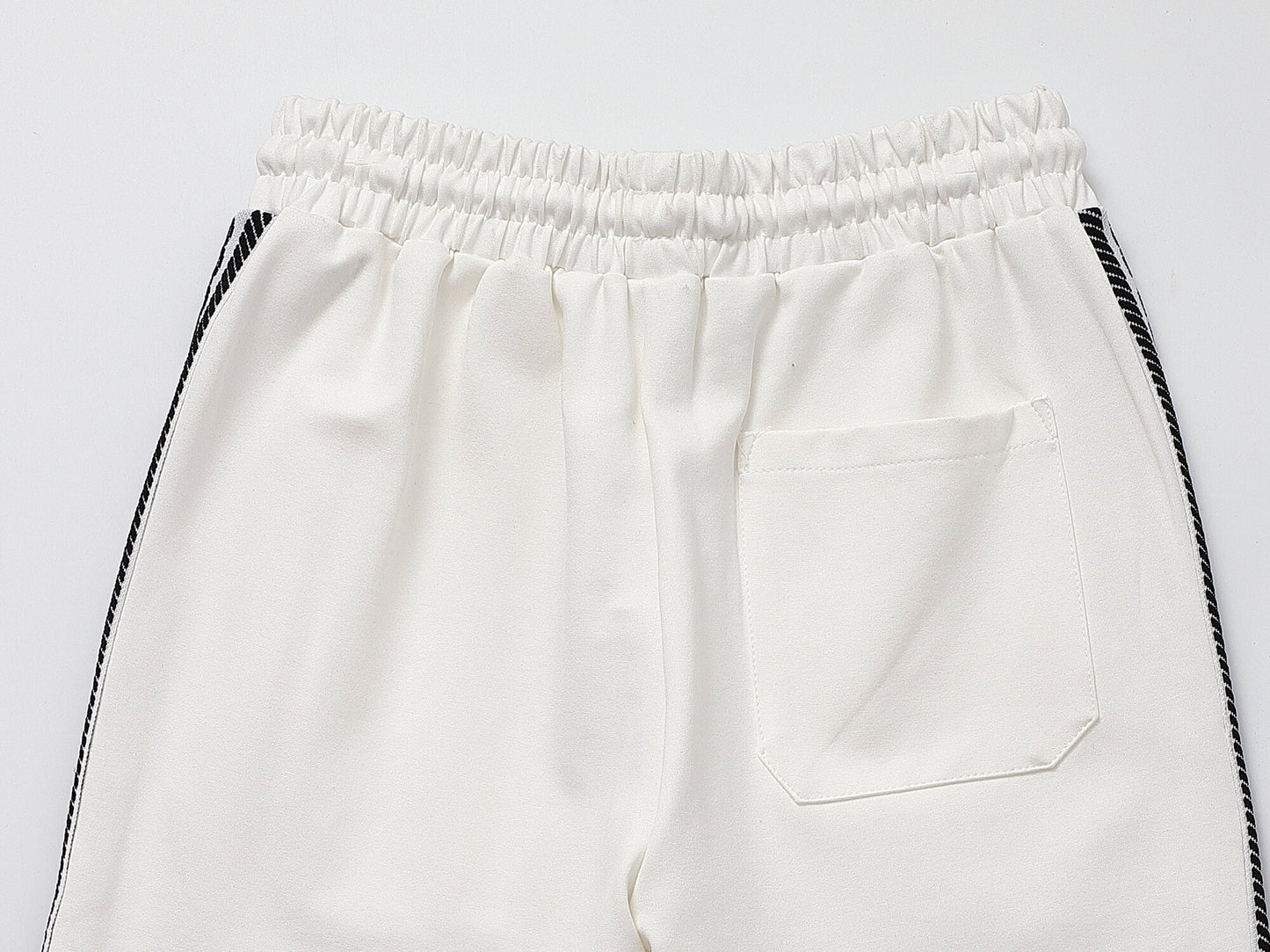 Prada Milano Logo Side Band Technical Jersey Tracksuit White CUSTOM