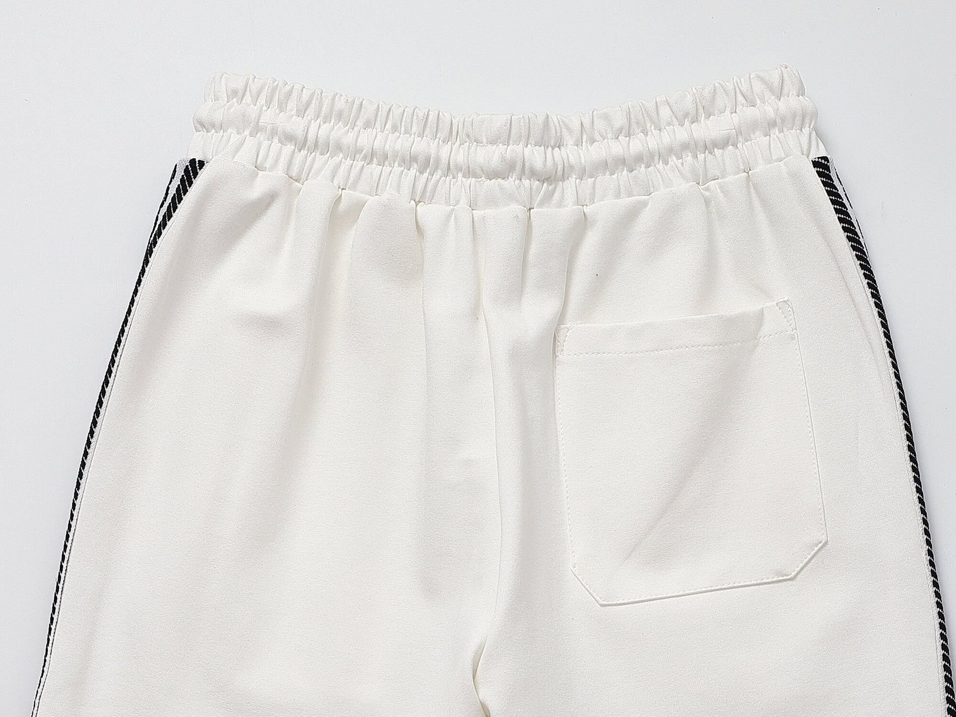 Prada Milano Logo Side Band Technical Jersey Tracksuit White CUSTOM