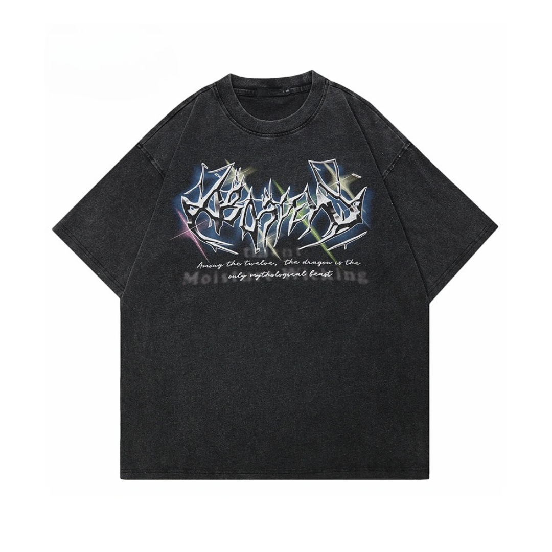 Prism Script Graphic T-shirt