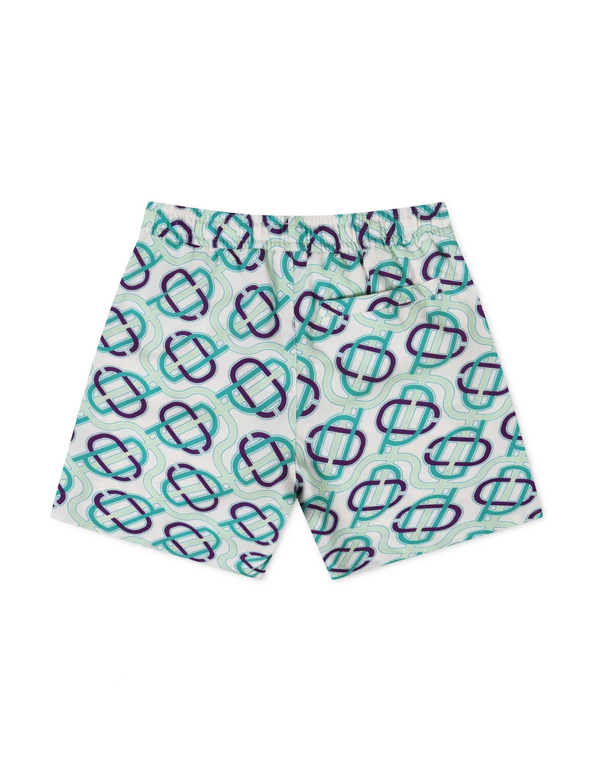 Puma X Palm Tree Crew Shorts - Warm White
