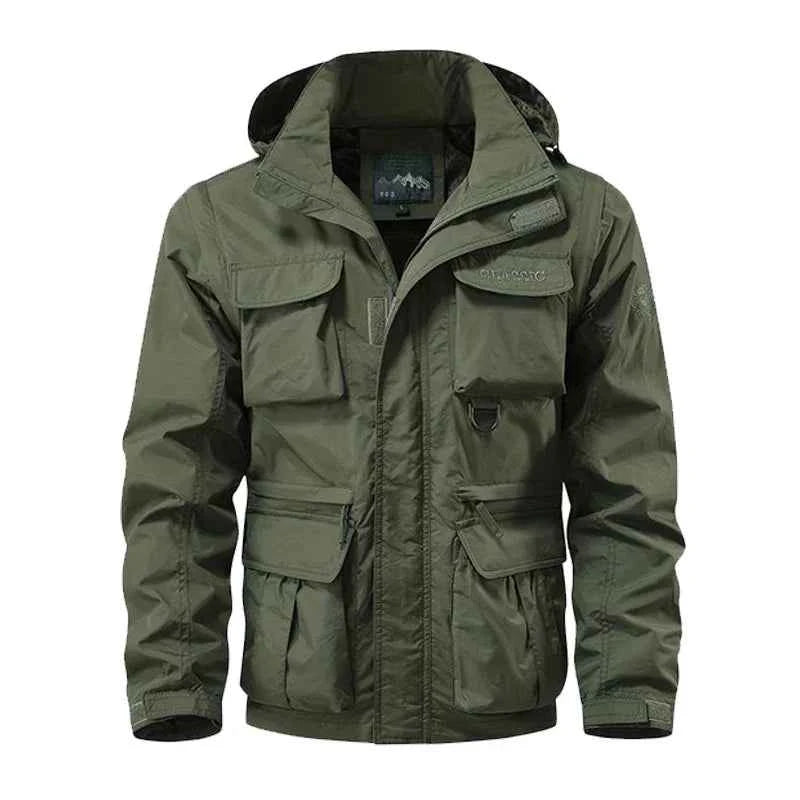 Detachable 'V23' Hooded Ski Jacket