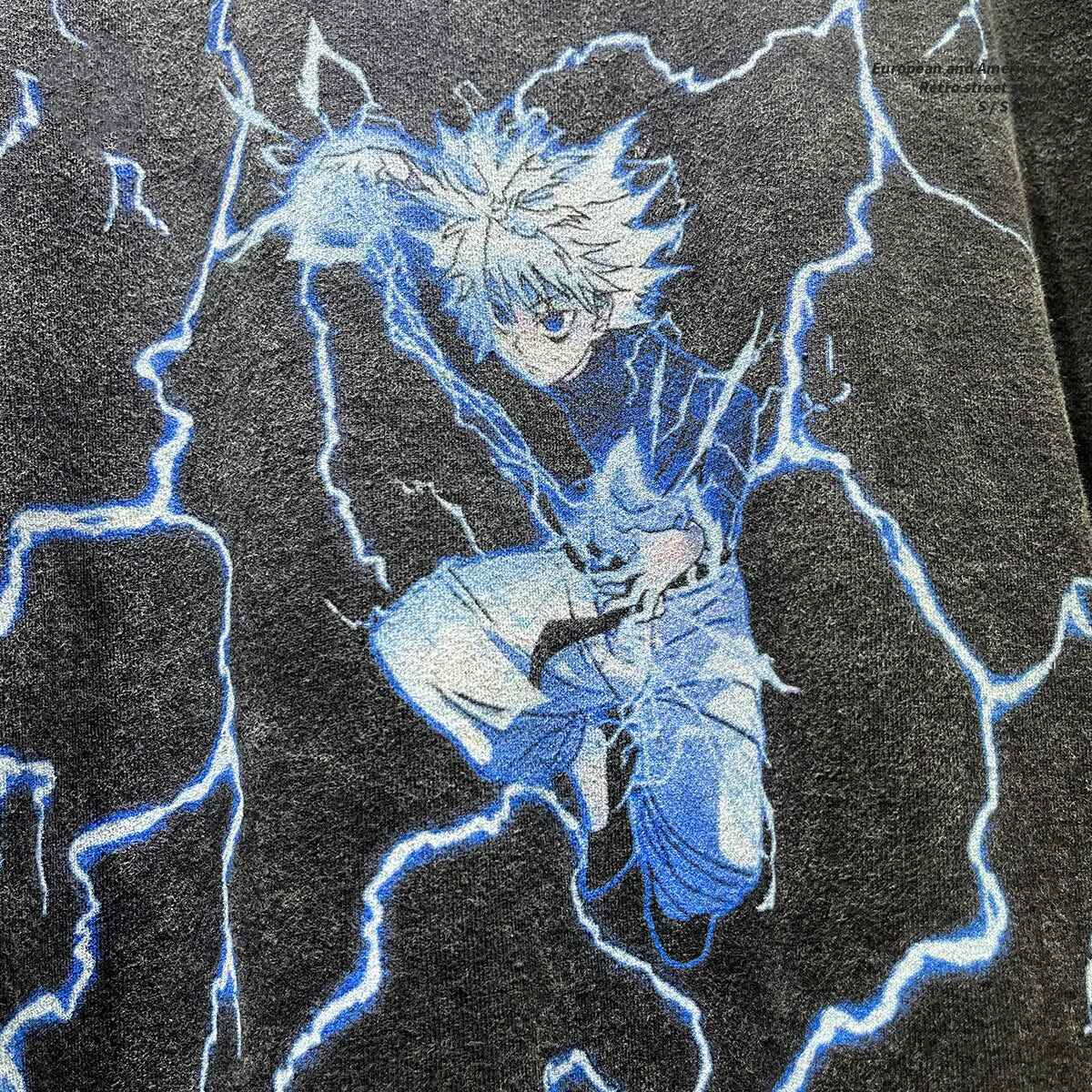 DBZ Blue Lightning Anime T-Shirt