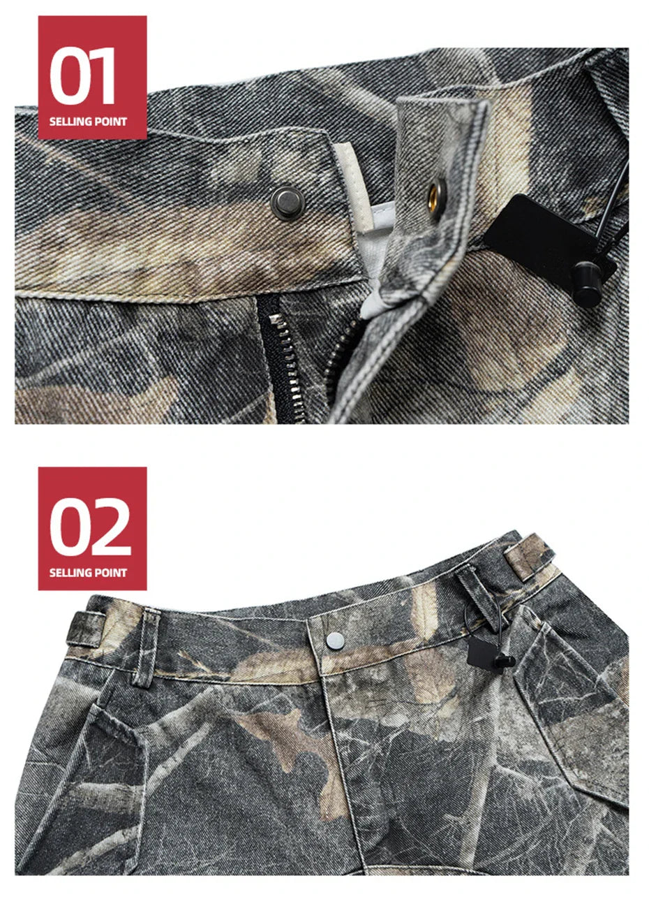 Hunting Camo Cargo Shorts