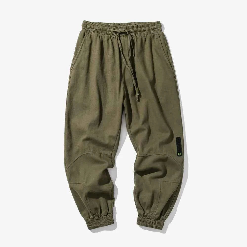 Slouchy Slim Elastic Ankle Length Pants