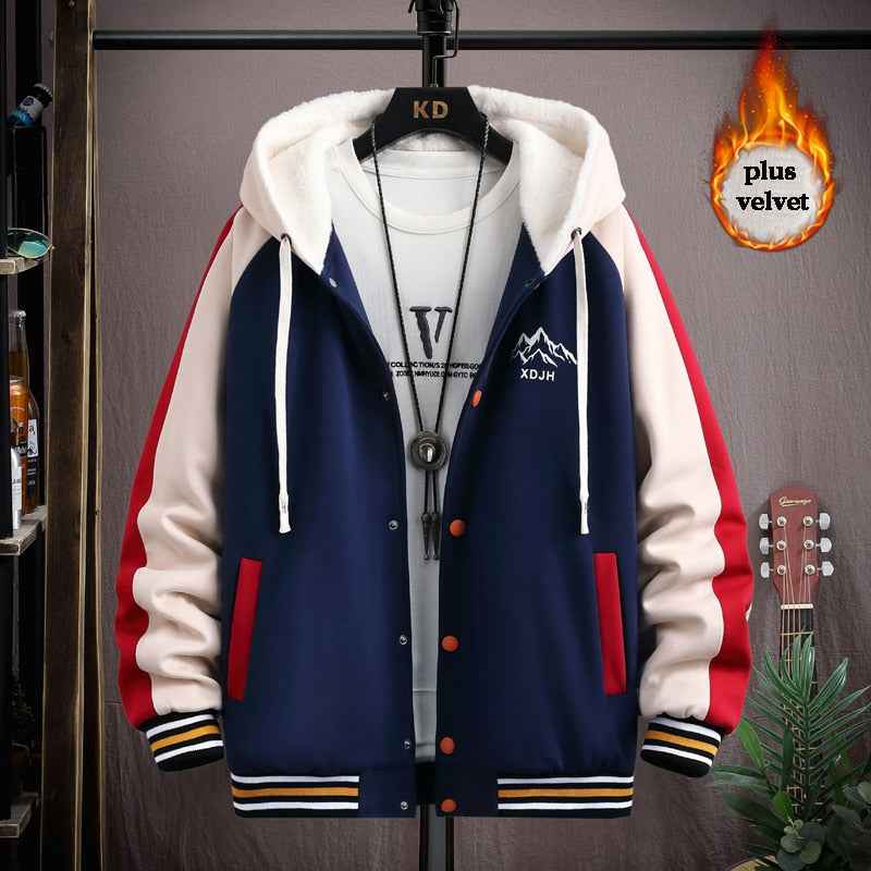 XDJH Hooded Varsity Jacket