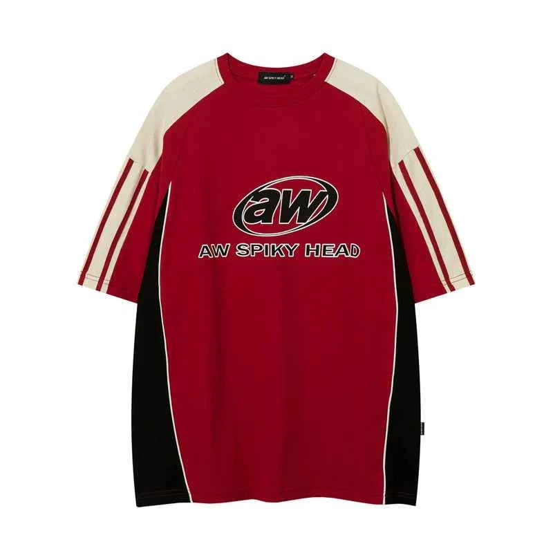 AW | Strip Racing Varsity T-Shirt