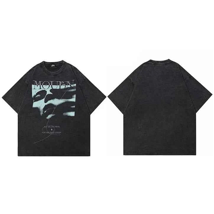 Mourn Double Face Shadow T-Shirt
