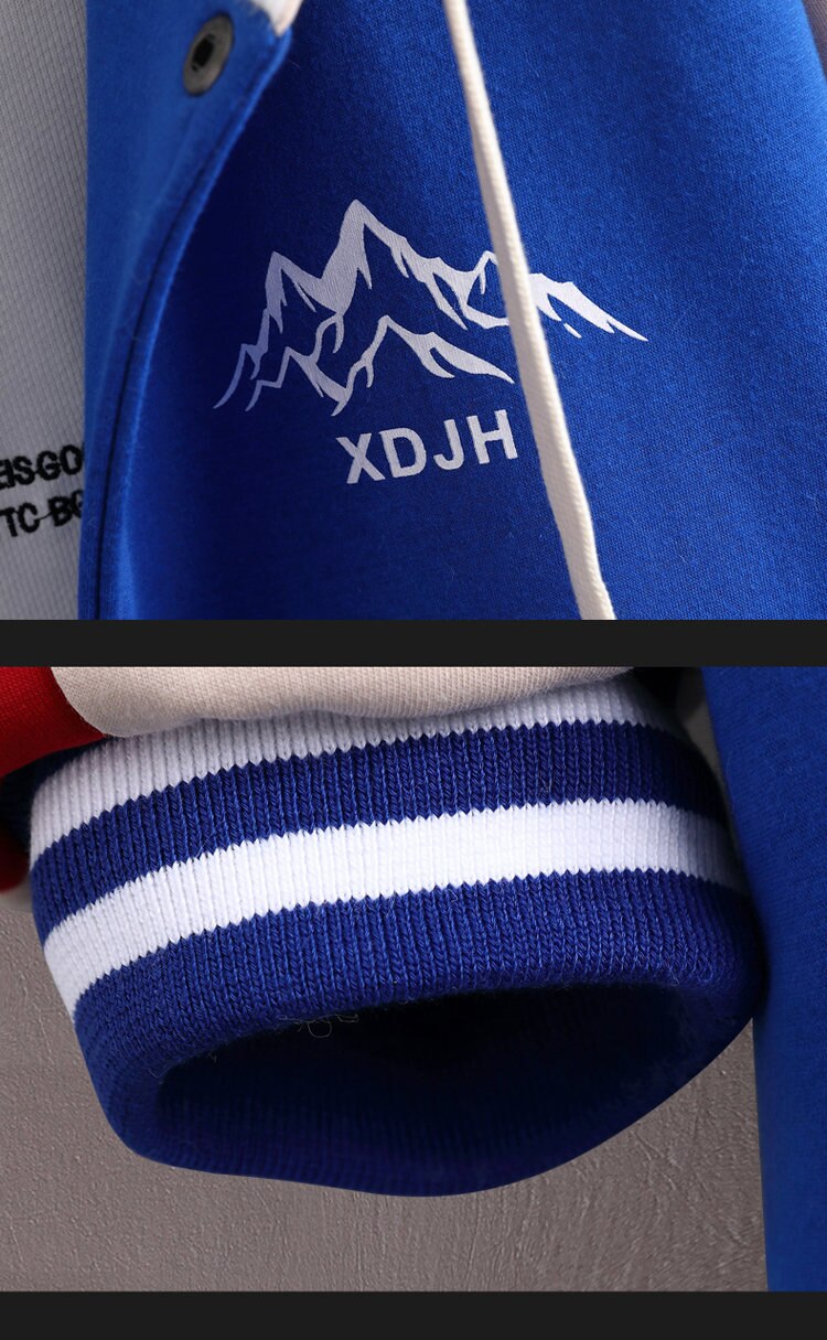 XDJH Hooded Varsity Jacket