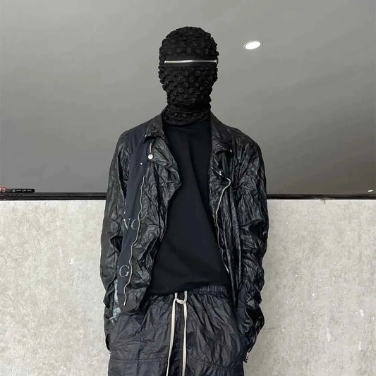 Full Face Mask Zipper Style Monkey Cap