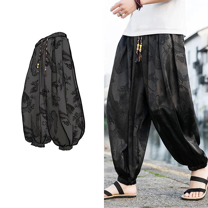 Dragon Japanese Pants