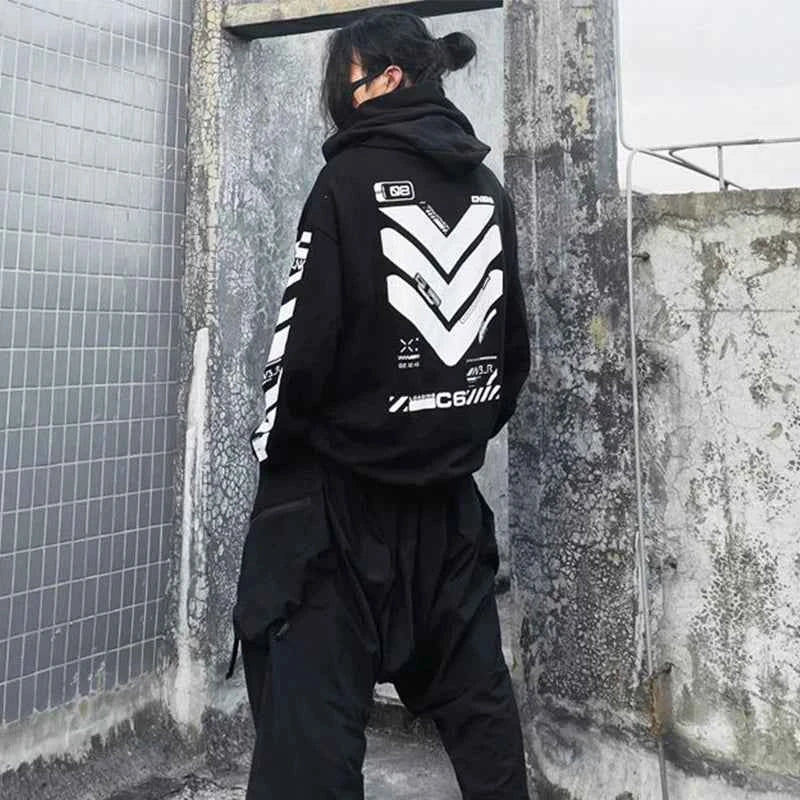 Cyber Tactical Turtle Neck Hoodie