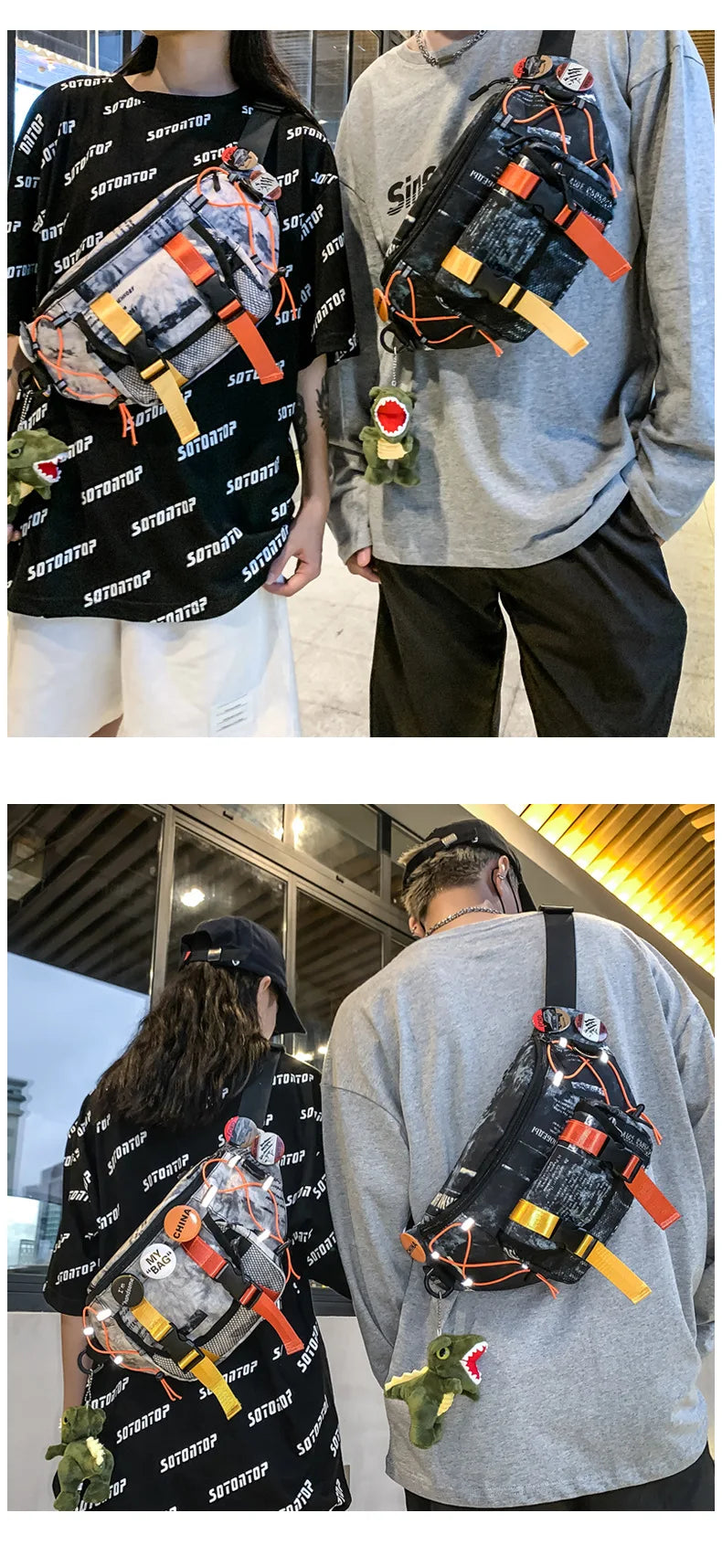 All Purpose Tie-Die Waist Bag