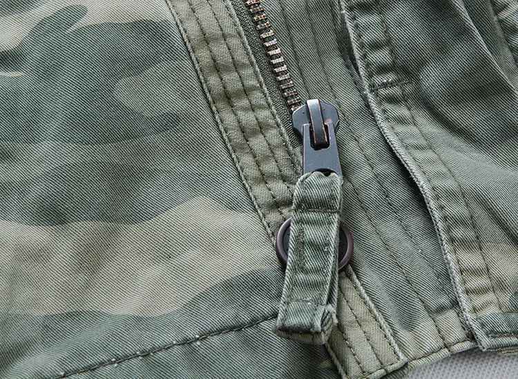 Hooded AR25 Denim Army Jacket