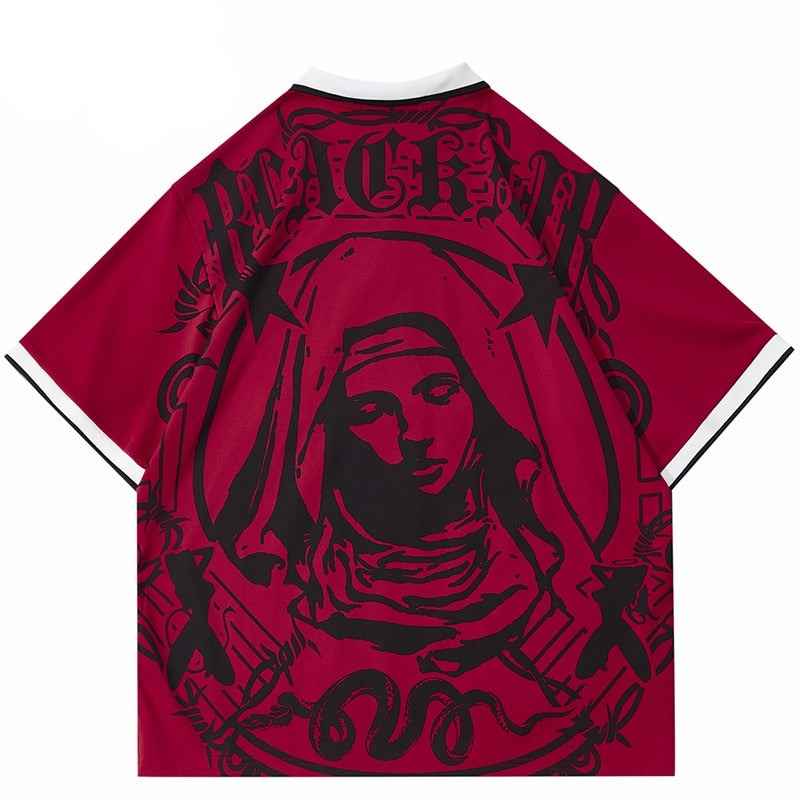 BLACKAIR Virgin Mary Graphic T-Shirt