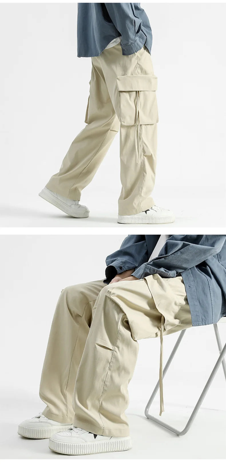 Y2K Streetwear Harem Straight Leg Pants
