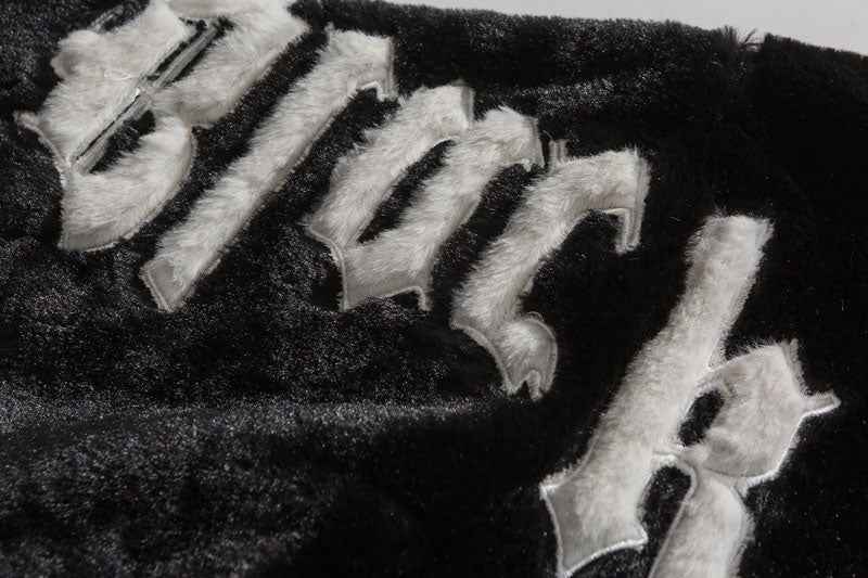 Streetwear Outerwear | Gothic Fleece Jacket