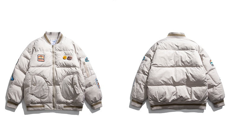 OREGON WILD Rock Patches Bomber Jacket
