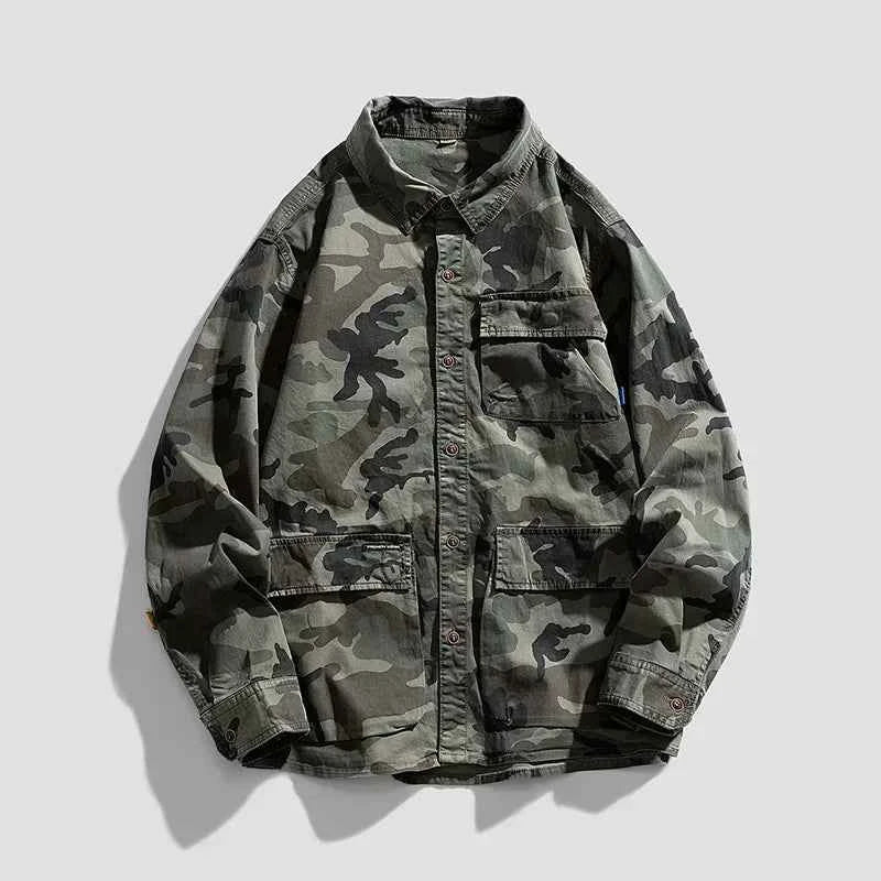Field Camo Utility Overshirt