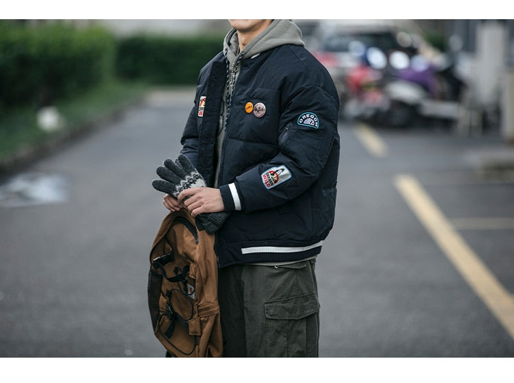 OREGON WILD Rock Patches Bomber Jacket